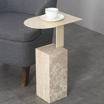 Michaela Semi-stadium side Table