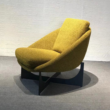 Golden Velvet Armchair