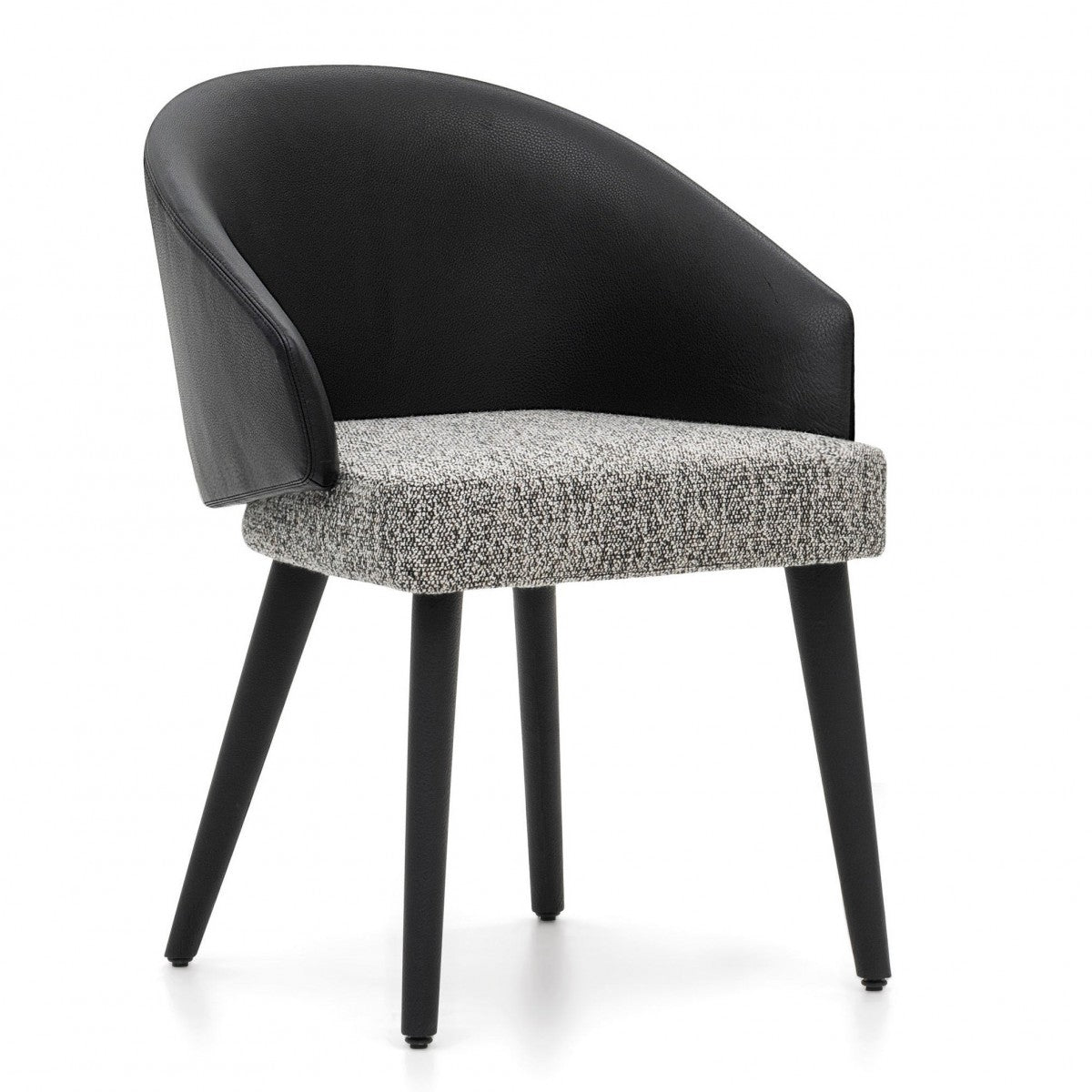 Charcoal Cushion Chair