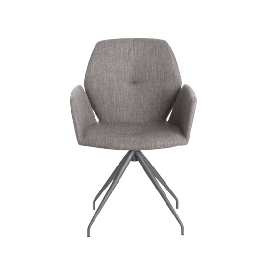 Graphite Geometric Chair