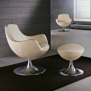 Sandstone Swivel Armchair