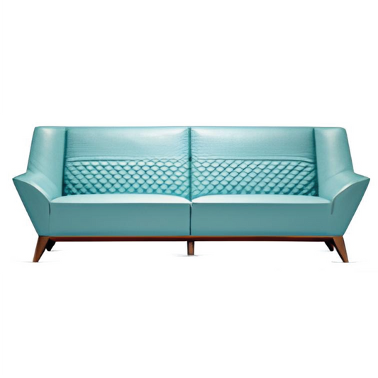 Oceanic Teal Sofa