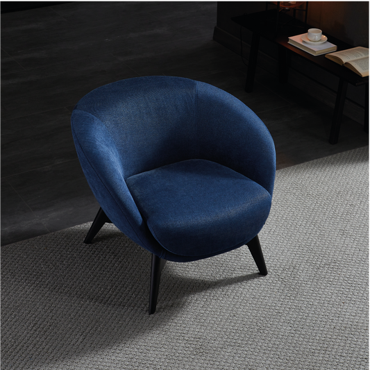 Azure Ripple Armchair