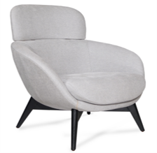 Silver Sheen Armchair