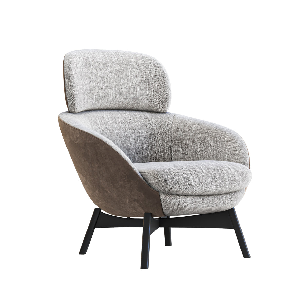 Silver Sheen Armchair