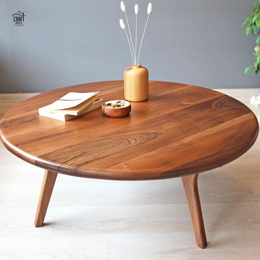 Walnut Wave Coffee Table