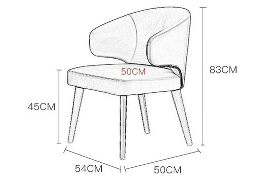 Jolina Chair without Armrest