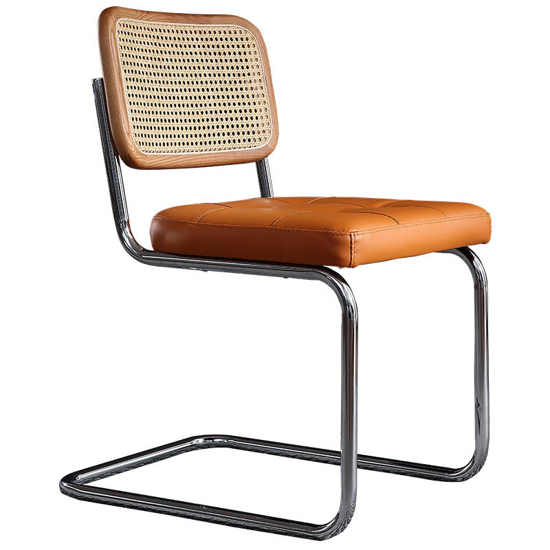 Ratto Chair With Microfiber Leather Seat