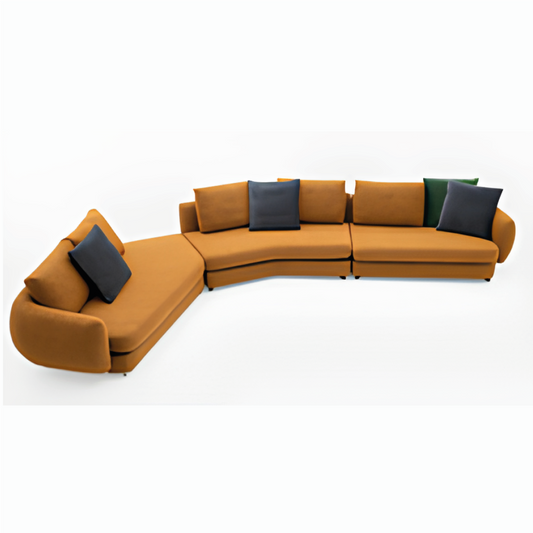 Cinnamon Sectional Sofa