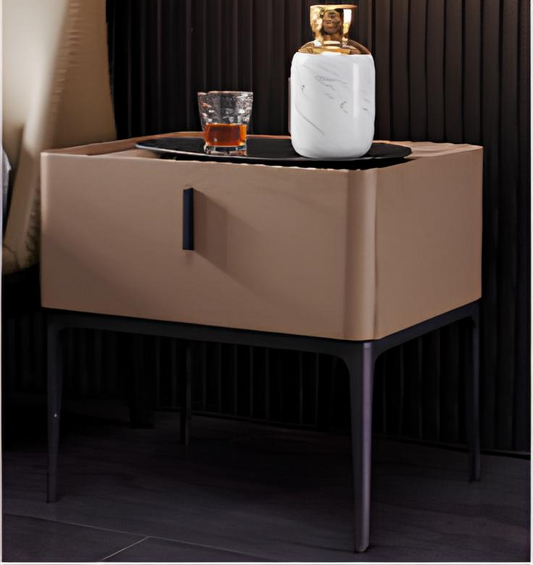 Ebony Elegance Night Table