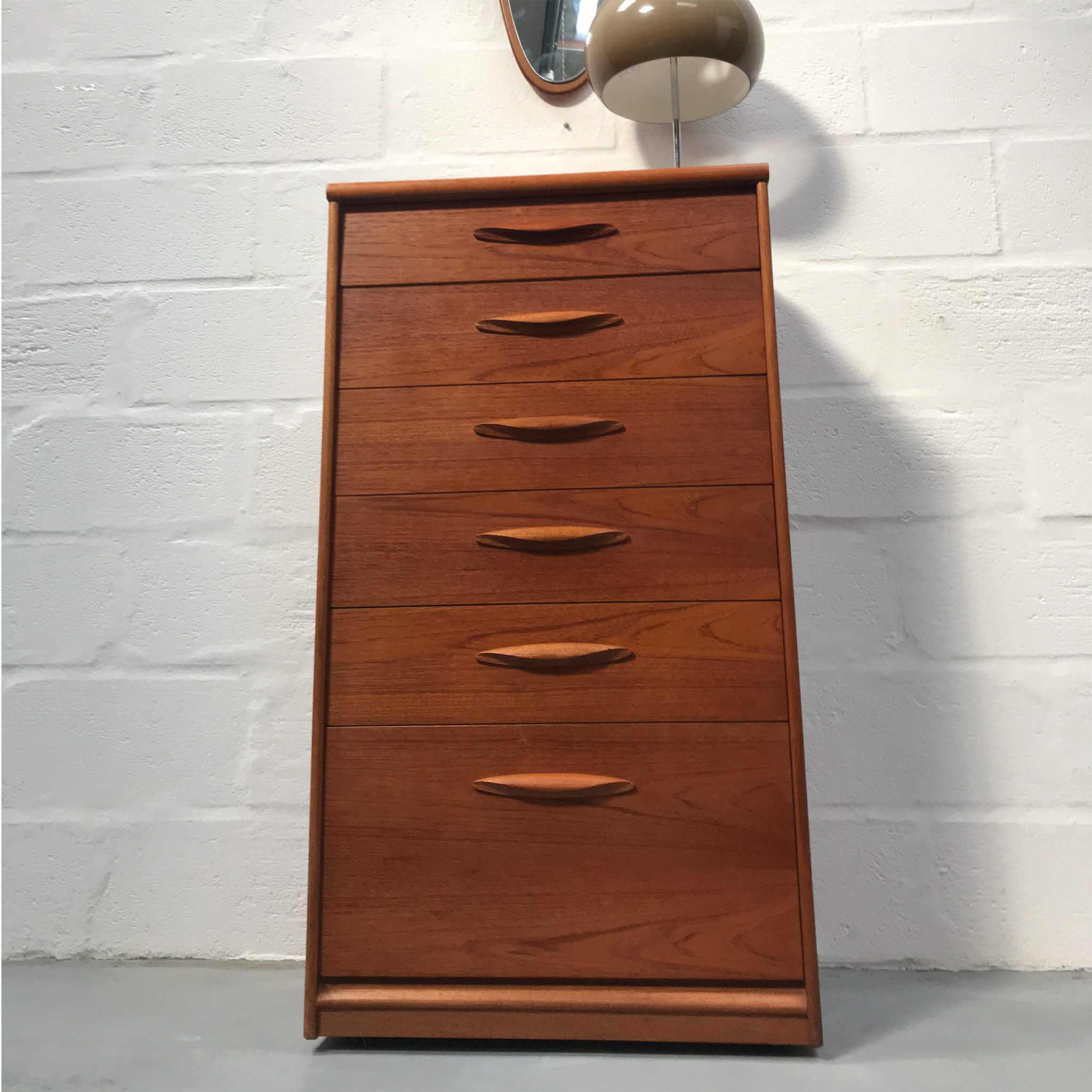 Walnut Wave Cabinet